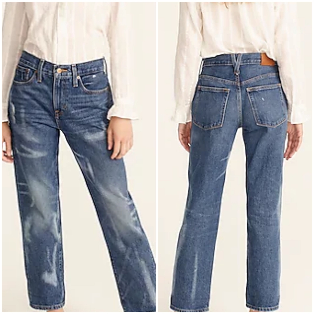 J.Crew Slouchy Boyfriend Jean In Barn wash 27 Tall 🔥HP🔥